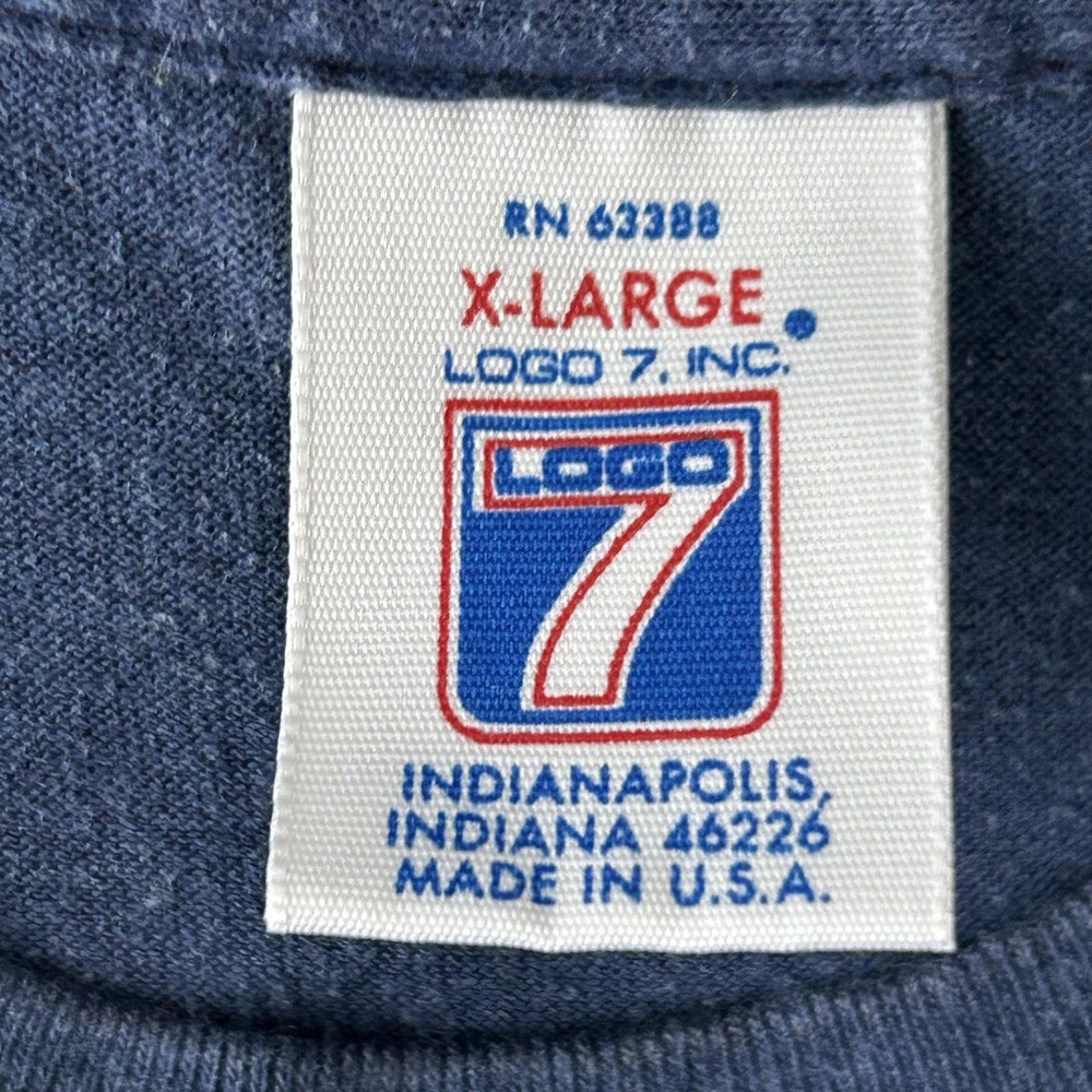 Vintage Minnesota Twins Shirt Mens XL Blue MLB Baseball Logo 7 World Series 1987 - Picture 4 of 10